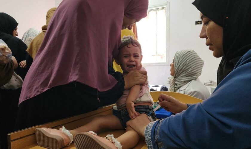 L’inquiétante résurgence de la polio dans la bande de Gaza