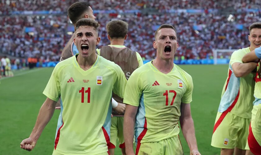 Los 'tapados' del fútbol lucharán por el oro tras vencer a Marruecos en la caldera de Marsella