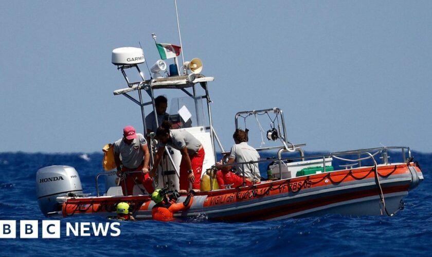 Manslaughter considered by Sicily yacht sinking investigators