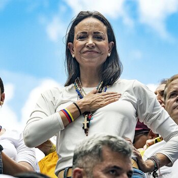 María Corina Machado: "Espero que el Gobierno español lidere en Europa el reconocimiento de Edmundo González como presidente electo"