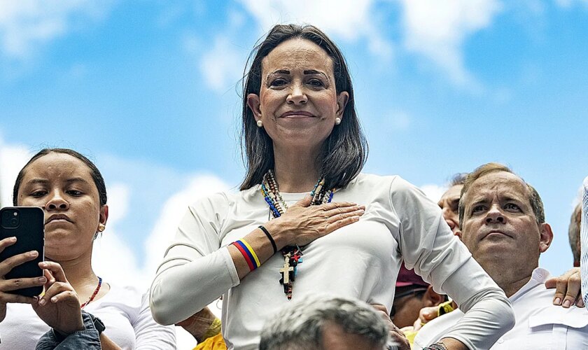 María Corina Machado: "Espero que el Gobierno español lidere en Europa el reconocimiento de Edmundo González como presidente electo"