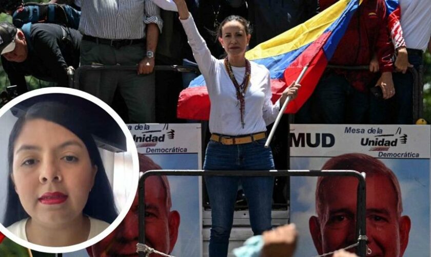 María Corina Machado denuncia el «secuestro» de una de sus jefas de campaña