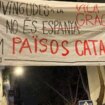 Mazón exige la retirada de un cartel en Barcelona que alude a los «países catalanes»: «un insulto supremacista»