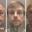 Men who attacked police and set van on fire in riots jailed