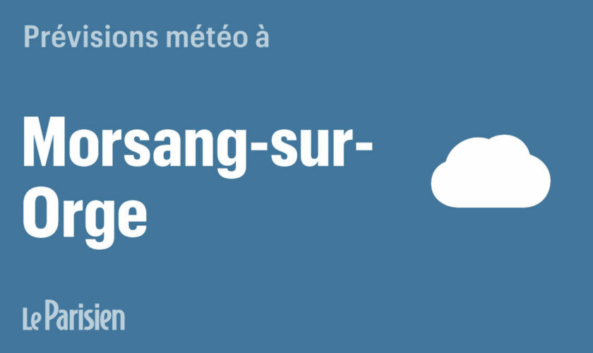 Météo à Morsang-sur-Orge