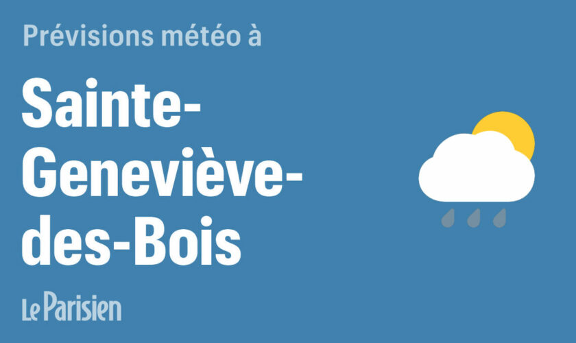 Météo à Sainte-Geneviève-des-Bois