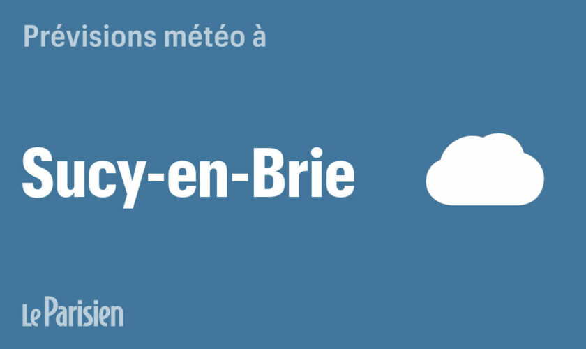 Météo à Sucy-en-Brie