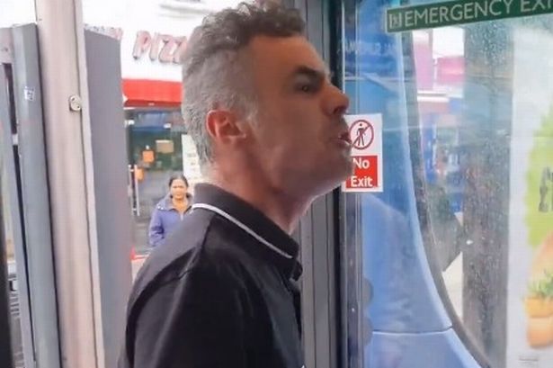 Moment man hurls disgusting racist abuse and spits at Muslim bus driver