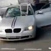 Moment mob of racist thugs in violent Hull protest yell 'p***' as they drag Asian man out of his car and smash it up - before riot police armed with shields eventually move in