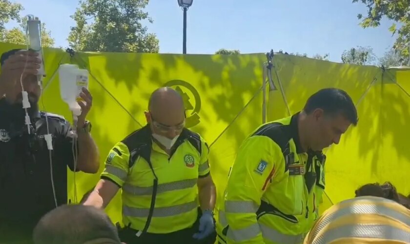 Muere un hombre de 44 años tras sufrir un golpe de calor en un parque de Madrid