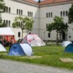 München: Brandanschlag auf propalästinensisches Protestcamp