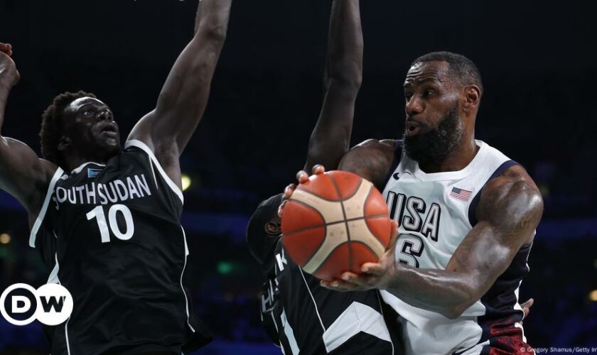 Olympia in Paris: Basketballer aus Südsudan inspirieren