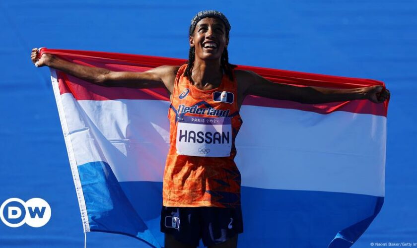 Olympics: Netherlands' Sifan Hassan wins women's marathon