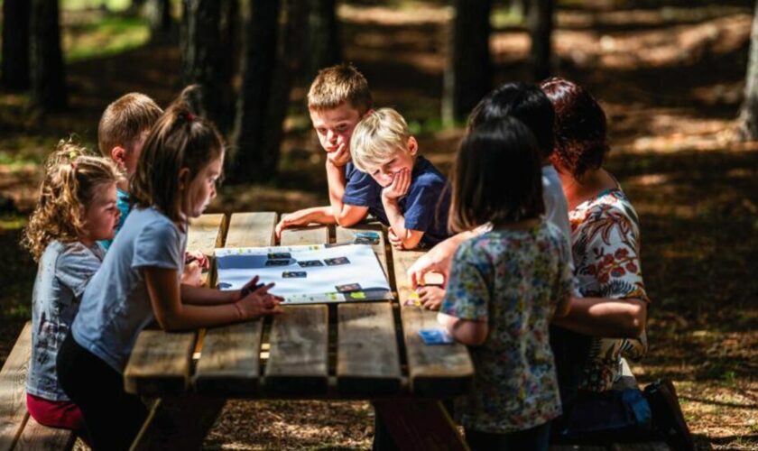 « On apprend dans la nature, et avec elle » : quand la classe s’installe en forêt