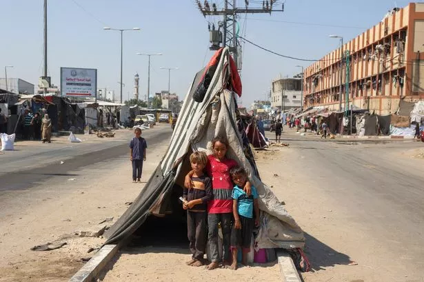 Palestinians shunted out of their homes amid fierce fighting as tensions soar in Gaza