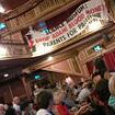 Parents' fury as pro-Palestinian mob interrupt children's science show at Wimbledon theatre with activists leaving young audience terrified as they screamed demands