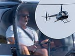 Paul Hollywood splashes out on a £500k helicopter to whisk wife Melissa away to 5-star hotels - with furious neighbours blasting Bake Off star for disturbing their sleepy village and terrifying their pets with the noise