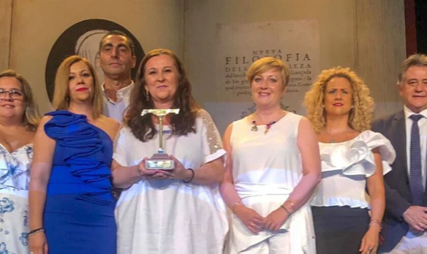 Pepa Pedroche recibe el XI Premio Patio de Comedias de Torralba