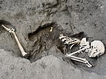 Pompeii couple clung to their wealth as lethal cloud of volcanic ash rained down - with newly-discovered remains of man and woman found surrounded by gold, silver and bronze coins