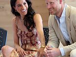 Prince Harry takes veiled swipe at Elon Musk after Southport riots saying 'what happens online transfers to the streets in minutes' - as he and Meghan share tender moment on their Colombian tour