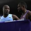 Red-hot favorite Noah Lyles finishes THIRD in Olympics 200m final as Botswana's Letsile Tebogo shocks the world to take gold in Paris