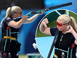 Replays show Team GB's Amber Rutter is ROBBED of potential Olympic gold medal in skeet during controversial shoot-out against Chile… grabbing silver just FOUR months after giving birth