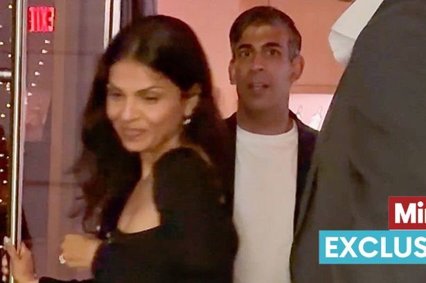 Rishi Sunak and wife tuck into Beverley Hills Michelin star meal as UK riots raged on