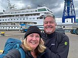 Round-the-world cruise passengers who have spent up to £680,000 on three-year trip still haven't left Belfast after three months of delays