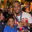 Simone Biles defends husband Jonathan Owens after he wore her Olympic gold medal