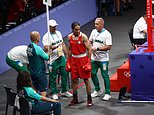 Sobbing Olympics gender row boxer Imane Khelif beats Hungary's Anna Luca Hamori in brutal match as controversial march towards medals in Paris continues