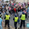 Sunderland rioters throw rocks at Filipino NHS nurses on way to work as emergency cover