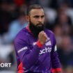 Adil Rashid playing for Northern Superchargers