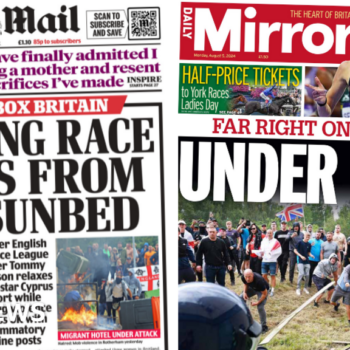 The Papers: 'Far right on rampage' and 'Tommy Robinson in Cyprus'