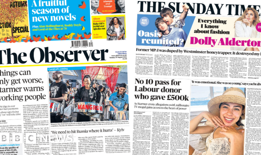 The Papers: PM to warn 'things will only get worse'