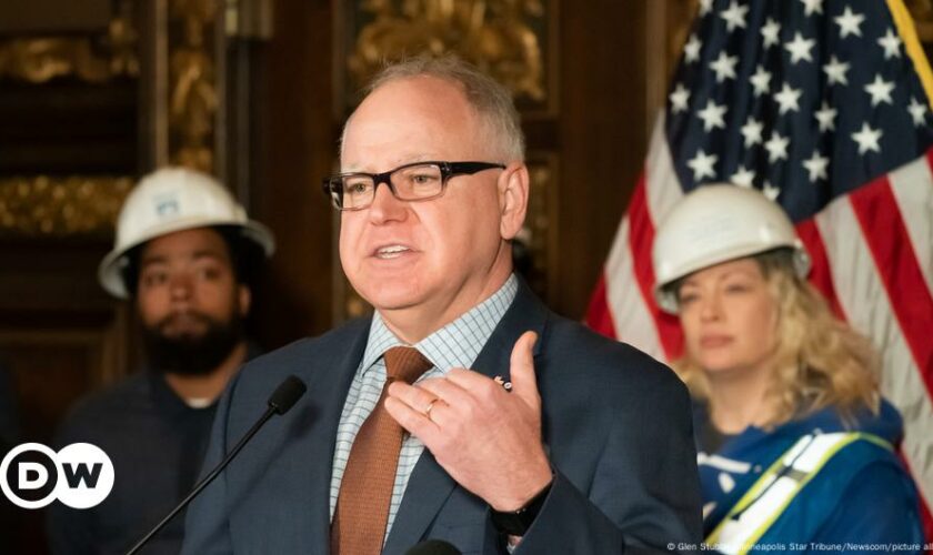 Tim Walz - Vize-Kandidat  an der Seite von Kamala Harris