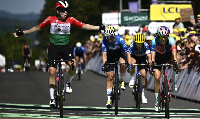 Tour de France Femmes : Blanka Vas gagne au sprint, Demi Vollering chute et perd le maillot jaune