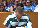 Treadmill dad who beasted his six-year-old son with grueling exercises until he died learns his fate - as he tries to cry in court