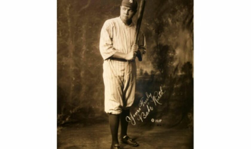 Babe Ruth im Jahr 1920