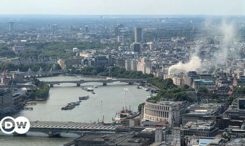 UK: Artworks safe after fire at London's Somerset House