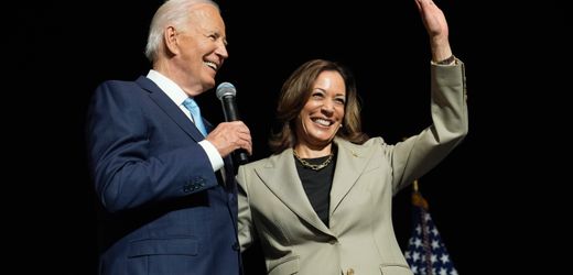 US-Wahlkampf: Joe Biden und Kamala Harris vereint gegen Donald Trump