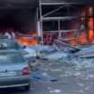 Ukraine shopping mall bombed with 'many casualties' in harrowing footage