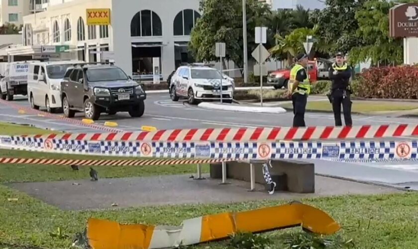 Un hélicoptère s'écrase sur le toit d'un hôtel en Australie, son pilote tué