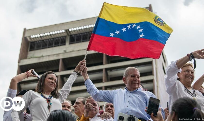 Venezuela: US says opposition candidate beat Maduro