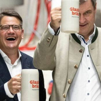 Beim Gillamoos der CSU wird neben Parteichef Markus Söder auch der hessische Regierungschef und CDU-Politiker Boris Rhein erwart