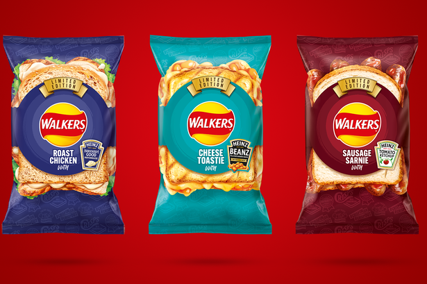 Walkers and Heinz launch new limited edition crisp flavours inspired by sandwiches