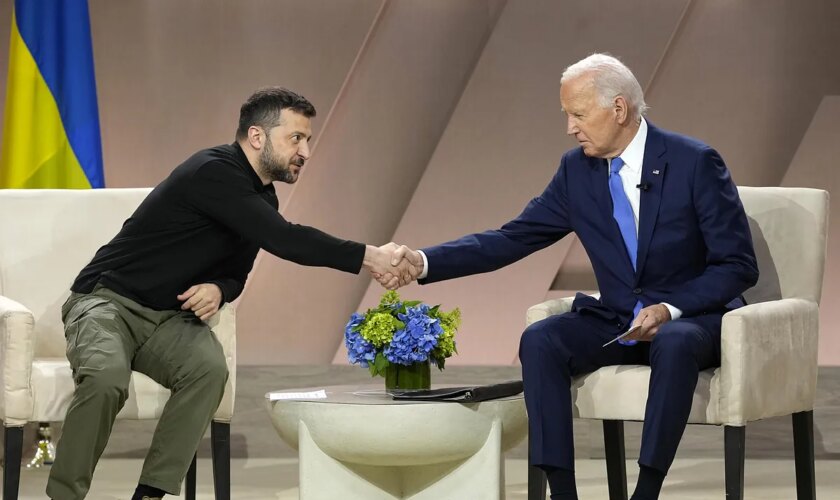 Zelenski presentará en septiembre a Biden un plan para tratar de poner fin a la guerra de Ucrania