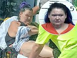 1000-lb Sisters star Amy Slaton leaves zoo on a stretcher after camel bite - as it's claimed cops 'found mushrooms and marijuana in her car'