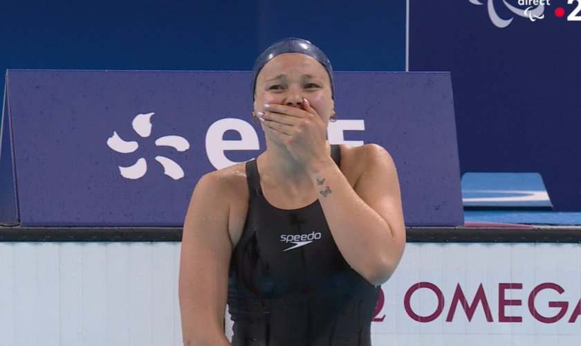 Jeux paralympiques : Émeline Pierre médaillée d’or en para-natation, la 6e médaille d’or française