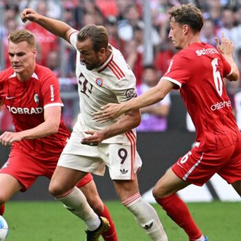 Bundesliga 2. Spieltag – Sonntag: Bayern München gewinnt im Heimspiel gegen Freiburg