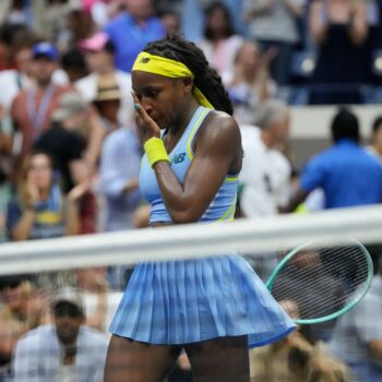 Defending champion Coco Gauff crashes out to Emma Navarro at US Open